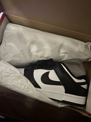 Size 8 - Nike Dunk Low Black White