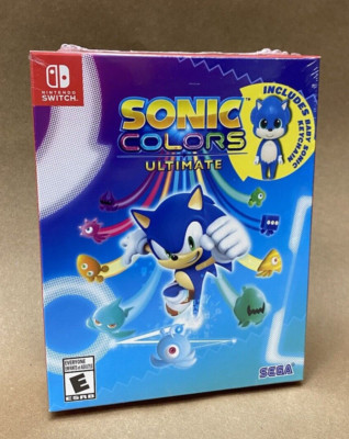 Sonic Colors Ultimate: Launch Edition - Sega Nintendo Switch Collectors Rare NEW