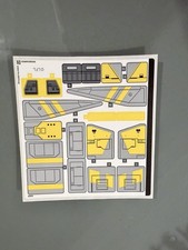 Lego sticker sheet for LEGO New Star Wars 754...