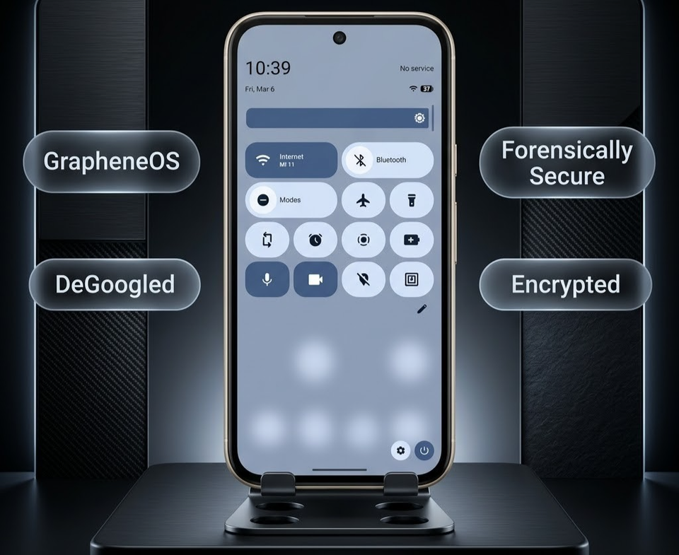Secure Telepneencrypted DeGoogled Google Pixel 8a – GrapheneOS Secure Phone – Encrypted Privacy ...