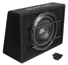 ESX SXB10A | Aktiv Active Subwoofer mit Endstufe Verstärker eingebaut 25cm 10"