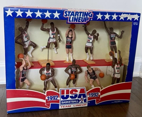Starting Lineup 1992 USA Basketball Team Figures Michael Jordan Magic Johnson