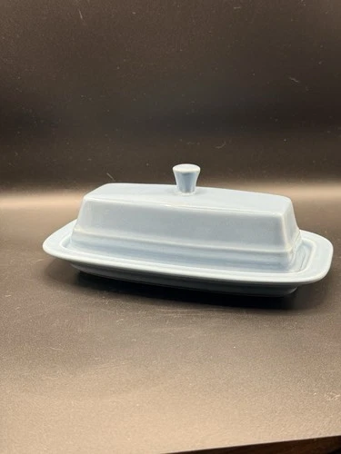 Fiestaware Periwinkle Covered Butterdish