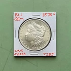1878 S Morgan Silver Dollar AU