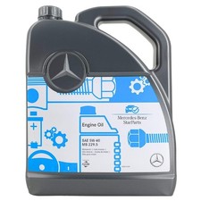 Mercedes Benz MB 229.5 5W-40 Motoröl 5W40 Genuine Engine Oil 5Liter Original Mercedes Benz MB 229.5 5W-40 Motoröl 5W40 Genuine Engine Oil 5Liter Original