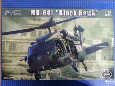 Kitty Hawk 50005  MH-60L (DAP) Black Hawk  1/35  plus viel Zubehör