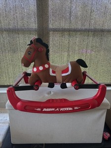 Radio Flyer Blaze Interactive Plush Spring Riding Horse Model #381 Toddler Toy