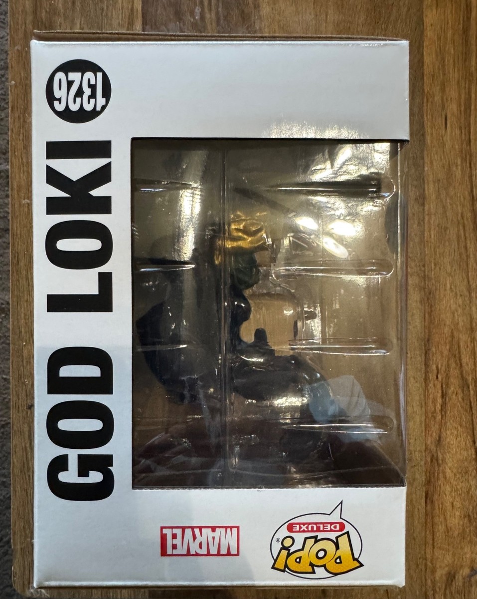Funko Pop! Deluxe God Loki 1326 Loki Season 2 Vinyl Figure | eBay