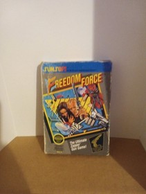 Freedom Force Nes Complete In The Box
