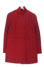 LIU JO Wollmantel Damen Mantel Gr. DE 34 rot Casual-Look