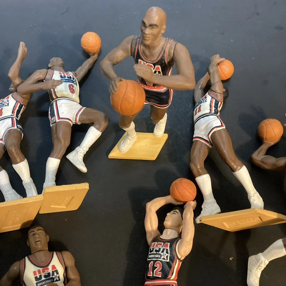 Equipo Años 90 EE. UU. Juegos Olímpicos Nacionales de Baloncesto Dream Team Usado Estado, Todo el Equipo Foto 3 de 4