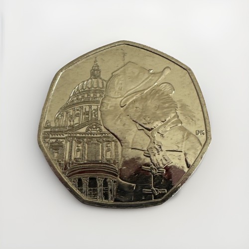 Pièces 50p Paddington Ours Collection Rare - Royaume-Uni, édition Spéciale