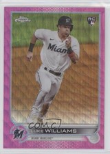 2022 Topps Chrome Update Pink Wave Refractor Luke Williams #USC75 0t22