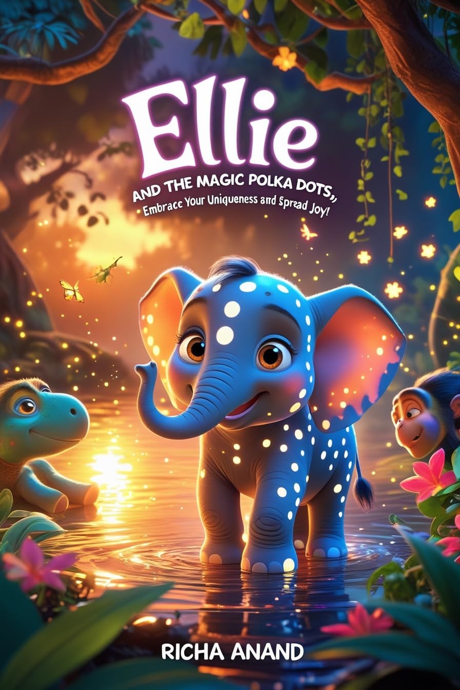 Richa Anand Ellie and the Magic Polka Dots (Tascabile)