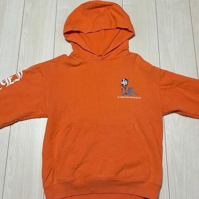 Chrome Hearts Link Hoodie Pullover Orange Größe S USA Hoodie Herren...
