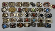 Belt buckle lot of 36