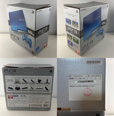 NEW Playstation 3 blue 320GB Sony PS3 CECH-3000B Rare | eBay