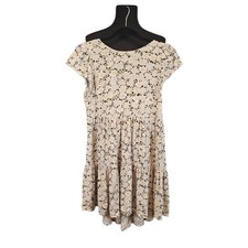 American Eagle Floral Babydoll Mini Dress XS Boho Cottagecore Daisy Tiered Flowy