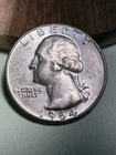 1964 Washington Quarter 90% Silver AU/BU