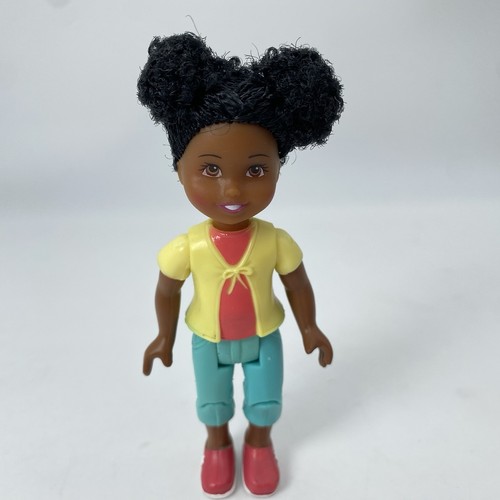 Fisher Price Loving Family Playhouse African American Girl Daughter Curls 2002 - Picture 2 of 9
