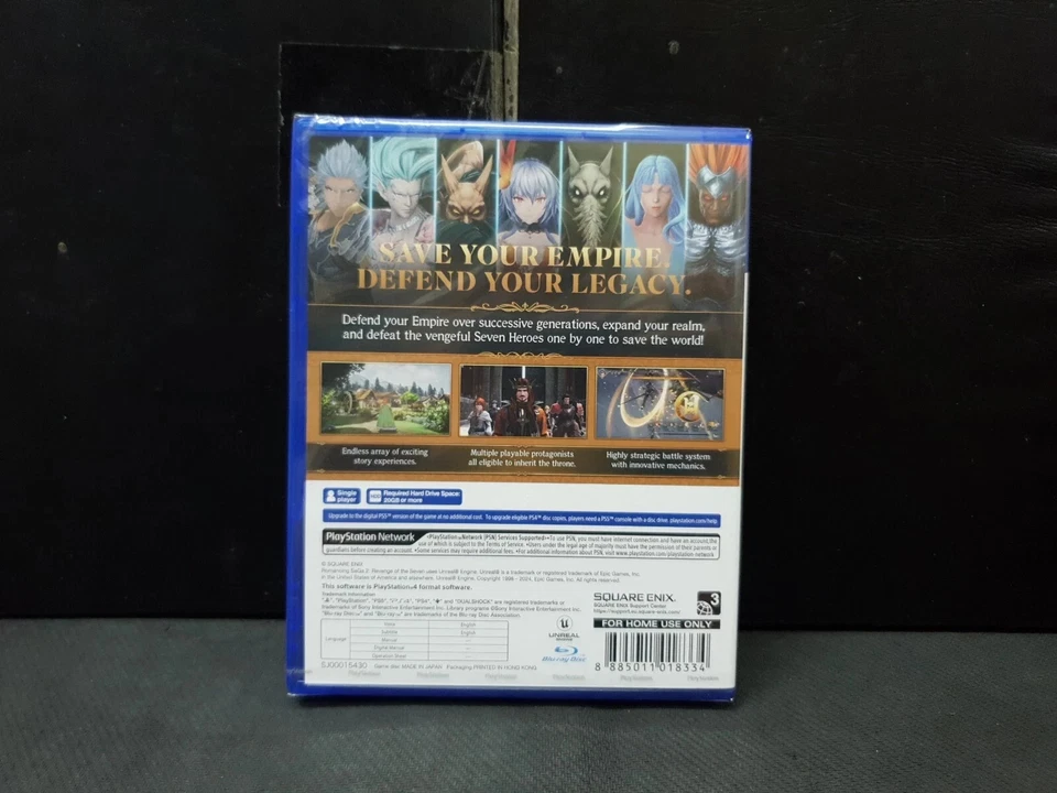 (ASIA ENGLISH VER) PS4 Romancing Saga 2 Revenge Of The Seven (Brand New) - Image 3 of 4