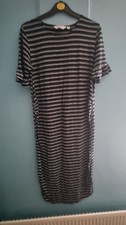 Dorothy Perkins Maternity Dress Size 14 Stripy
