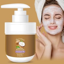 Facial Hair Removal Cream Coconut Oil Based Gentle Body Hair Remover 100g US