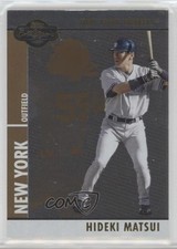 2008 Topps Co-Signers Silver Gold 39/150 Hideki Matsui #076 1u6
