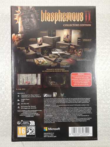 BLASPHEMOUS II (2) - COLLECTOR'S EDITION XBOX SERIES X EURO NEW (GAME IN ENGLISH - Photo 2/9