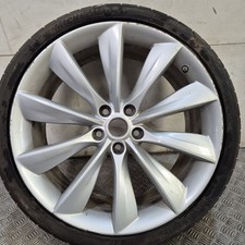 Tesla Model S 90 D 2012-2016 Alloy Wheel C TYRE NO GOOD 245/35ZR21 600586800E