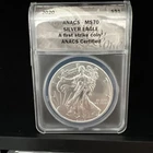 2020 Silver American Eagle First Strike ANACS MS70
