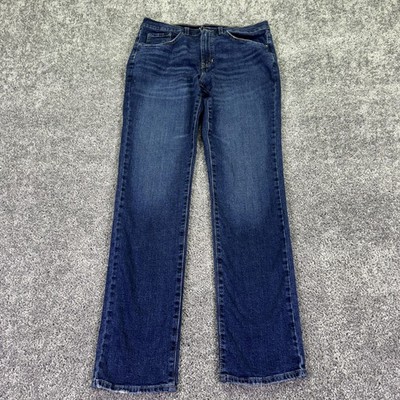 Urban Pipeline Jeans Mens 34x34 Blue Slim Straight SuperFlex Medium Wash Denim