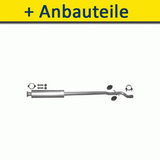Mitteltopf Auspuff+ für VOLVO S60 V70 II 2.0 2.3 2.4 D 2.5 2000-