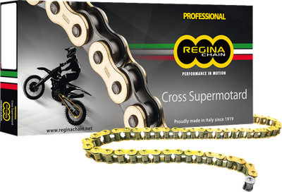Regina Chain 520 RH2 Pro Series Drive Chain 120 Links Gold Offroad