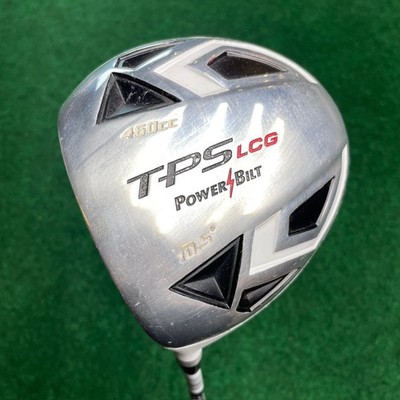 PowerBilt TPS LCG 10.5 degree 460cc driver 68g R-flex graphite Winn W5 grip LH