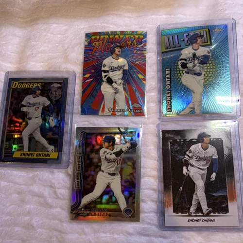 Topps MLB Shohei Ohtani Dodgers 5 Card Lot 2024 Power Players All Star