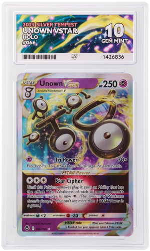 Unown VSTAR graded ACE 10 for sale on eBay