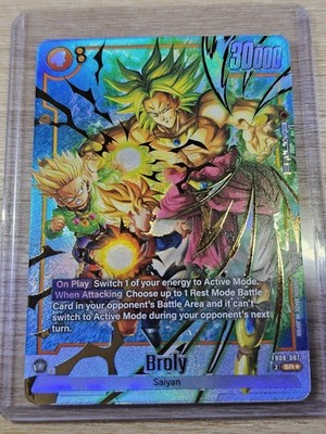 Broly FB08-087 Alternate Art Legendary Goten Trunks Saiyan's Pride
