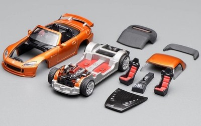 MotorHelix 1/64 Honda S2000 Mugen APA EXPO Foshan Limited 2025