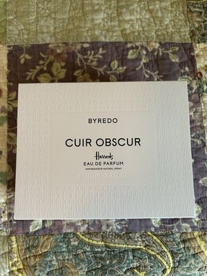 Byredo CUIR OBSCUR 3.4 Oz Eau de Parfum Spray~Unisex-REDUCED $50.00