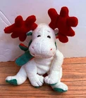 TY Beanie Baby Moosletoe Moose Christmas Vintage Plush Stuffed Animal NWT