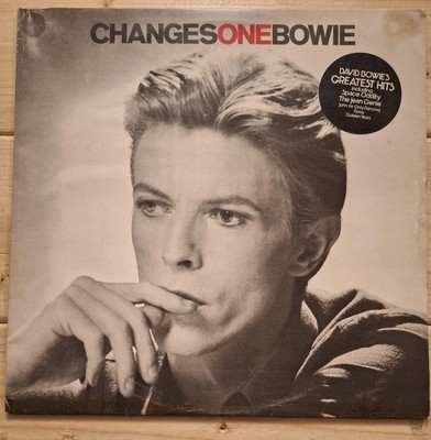 DAVID BOWIE Changes one RCA PL 8173 classic pop LP from 1976 stickered sleeve