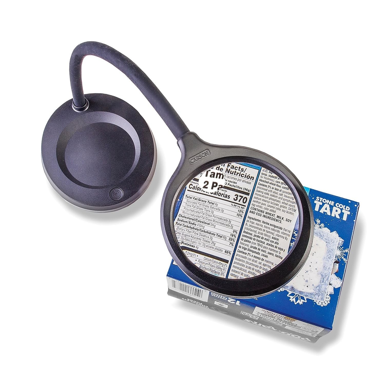 Carson LM-30 DeskBrite 300 COB LED 2x Magnifying Glass with Light Desk Lamp 7690₽