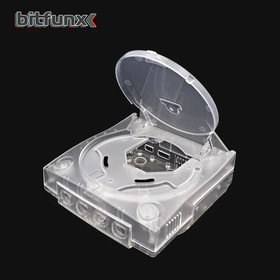 Transparent Replacement  Compatible Shell Case for SEGA Dreamcast Console Colour