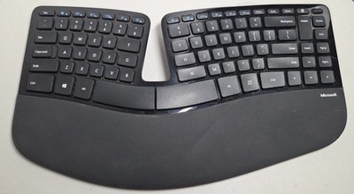 Microsoft Sculpt Keyboard, Model 1559, No USB Dongle Tested