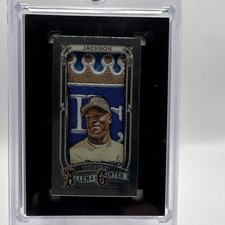 Bo Jackson Patchframe Custom 3D Art Card Bo Jackson Royals #111