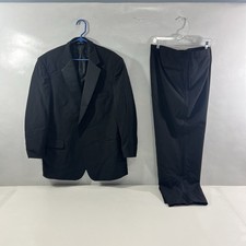 GRAY JOS. A, BANK RESERVE 100 WOOL 2-piece Reg SUIT SZ 48R JACKET 44 PANTS