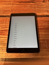 Apple iPad Mini 2 Wi-Fi Only , A1489, Storage 16 GB, Screen Size 7.9 in