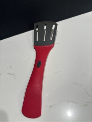 Chef'n Zip flip Slotted Large turner Spatula In Cherry Discontinued