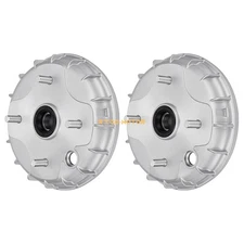 2PCS Front Brake Drums for Honda TRX350TE TRX350TM 2x4 Rancher 350 ES 2000-2006
